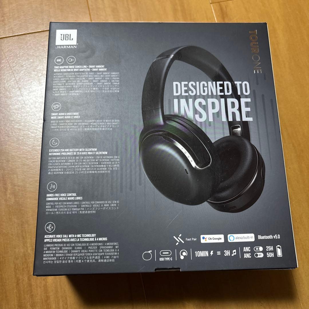 JBL TOUR ONE ツアーワン ワイヤレスヘッドホン ブラック