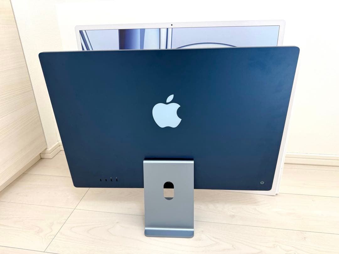 【ほぼ未使用】iMac 24インチ M3（2024）ブルー/付属品完備