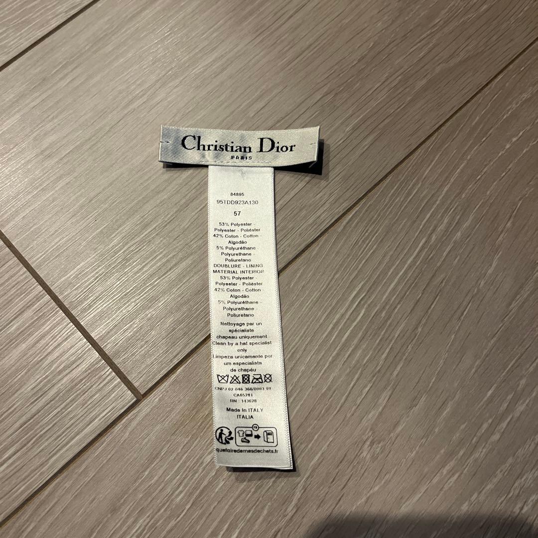 Christian Dior レースバケットハット　57