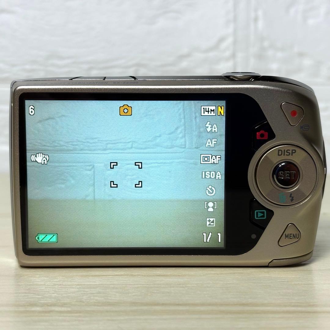 【美品セット】CASIO EXILIM EX-Z2300 ゴールド カシオ