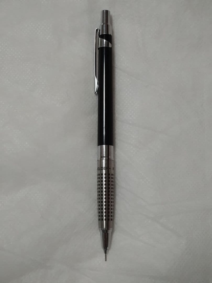 中古美品0.3pilotパイロットシャープペンブラック金属竿箱芯セット　送料無料