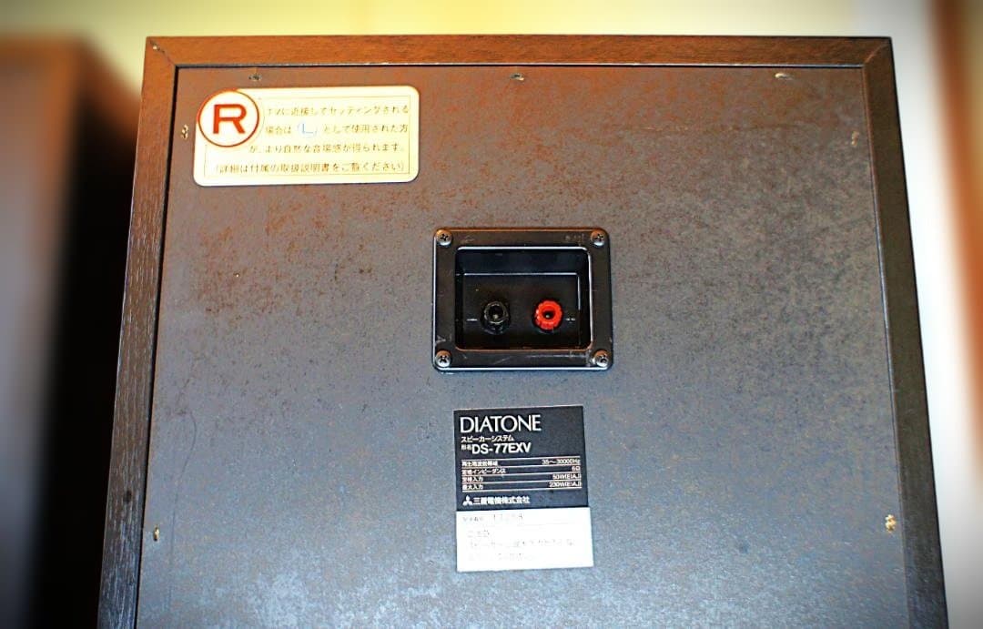 【超美品】　DIATONE ダイヤトーンスピーカー DS-77EXV ：（R側）