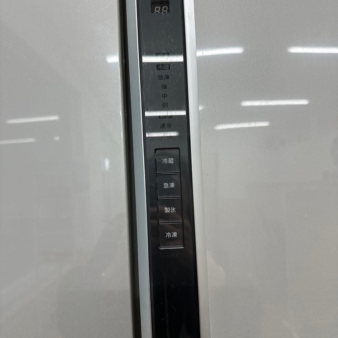 送料込みPanasonic 冷蔵庫 NR-FTF424-H シルバー　2257