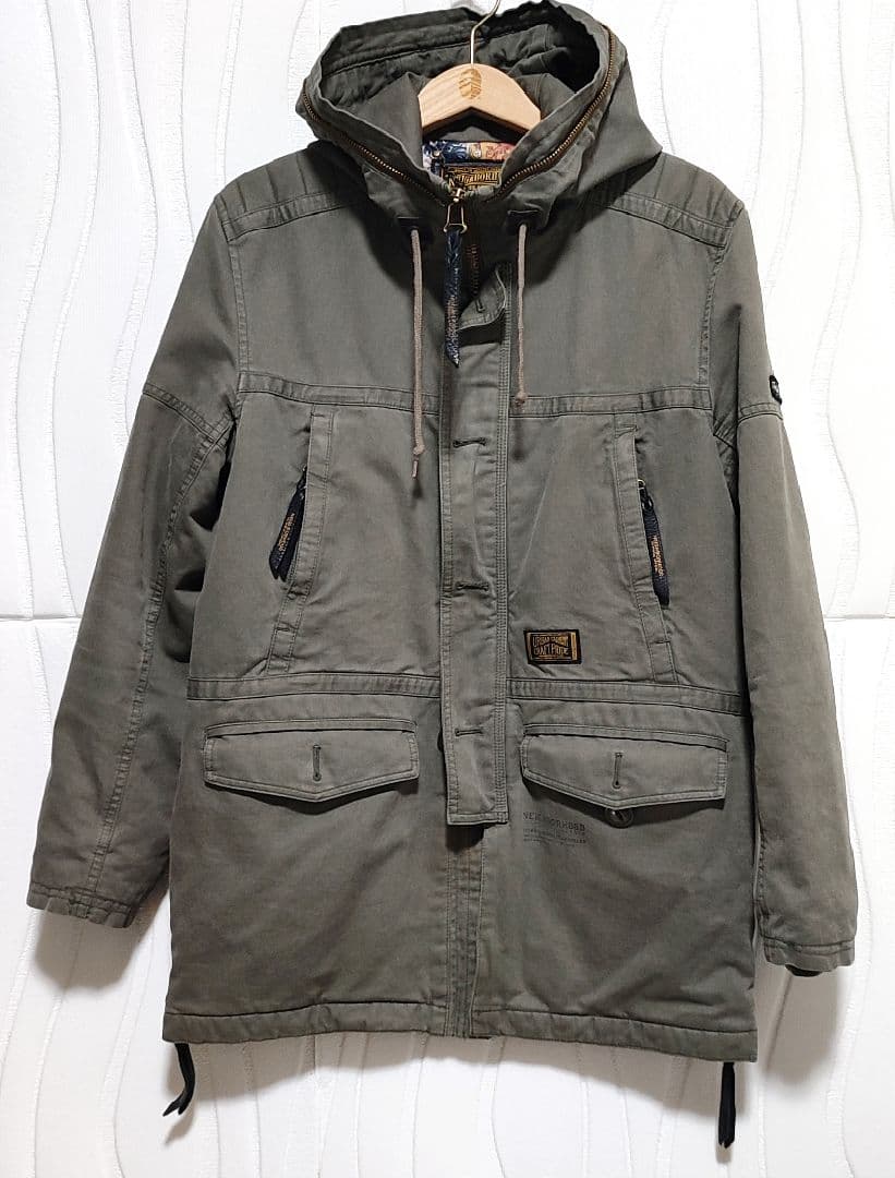 ネイバーフッド モッズコート ミリタリー ジャケット ラクーンファー 秋冬