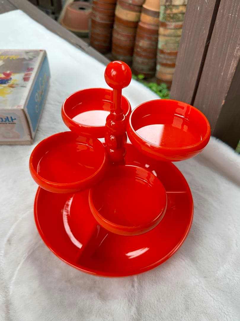 昭和レトロ　アラカルト　つまみ入れ　スペースエイジ　ミッドセンチュリー　当時物