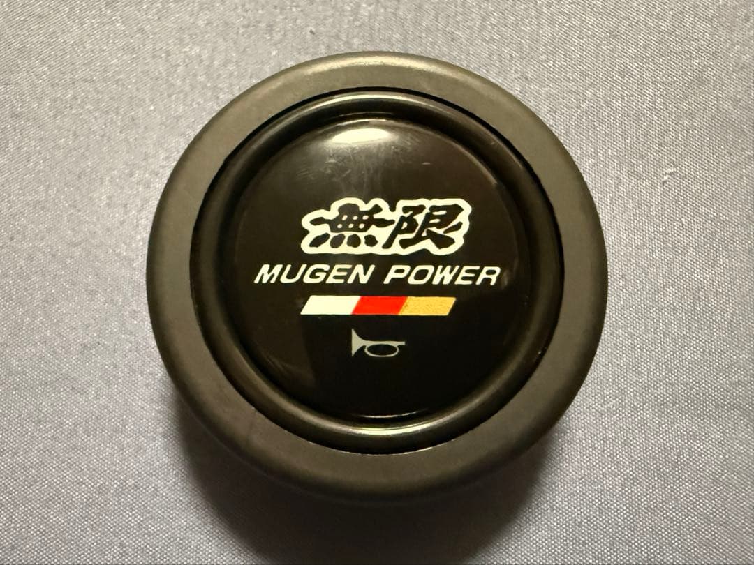 無限 MUGEN ステアリング momo 純正品 バックスキン