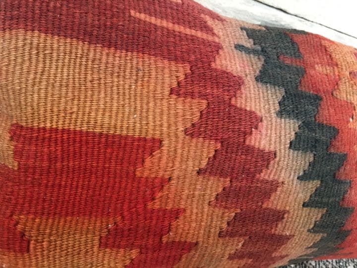 ビンテージラグ　トルコラグ　オールドキリム　クッションカバー