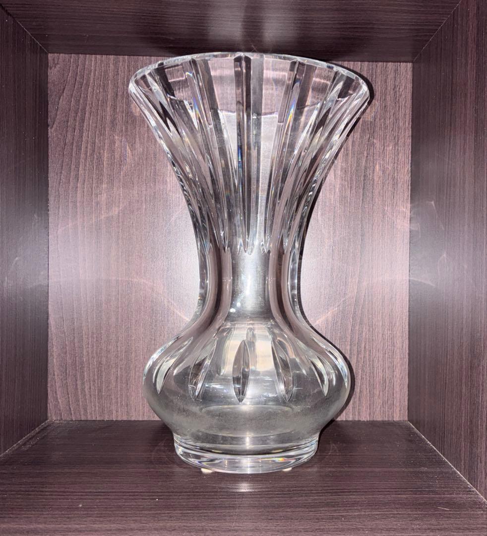 バカラ マリン　大型サイズ　花瓶　フラワーベース　希少シリーズ