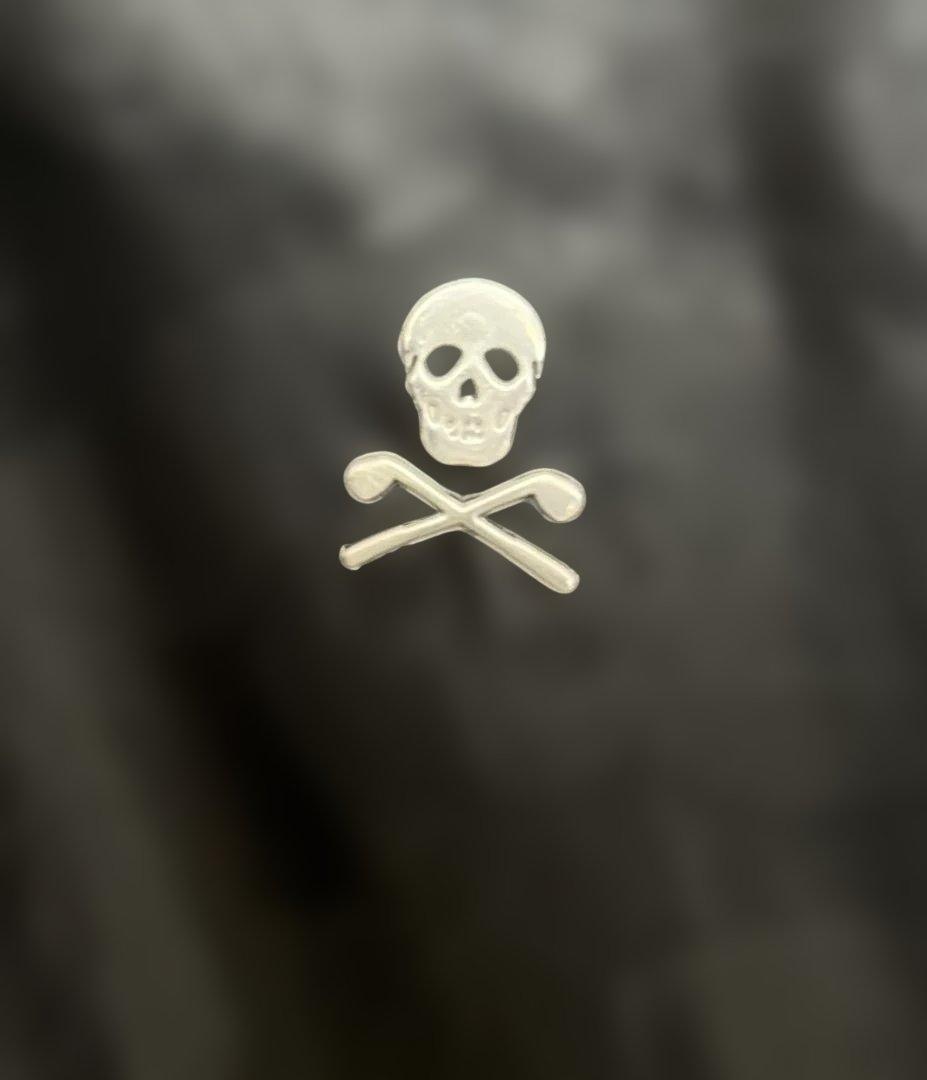 MARK & LONA マーク＆ロナ スカルカモ 迷彩 Vネック ジャンパー L