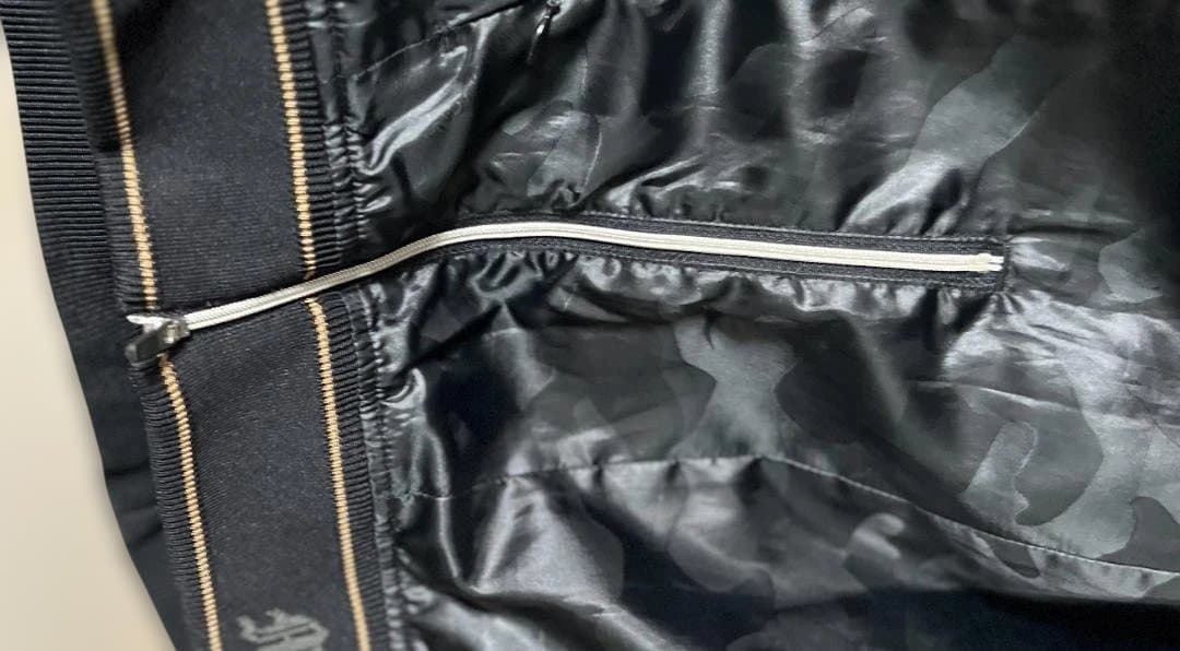 MARK & LONA マーク＆ロナ スカルカモ 迷彩 Vネック ジャンパー L