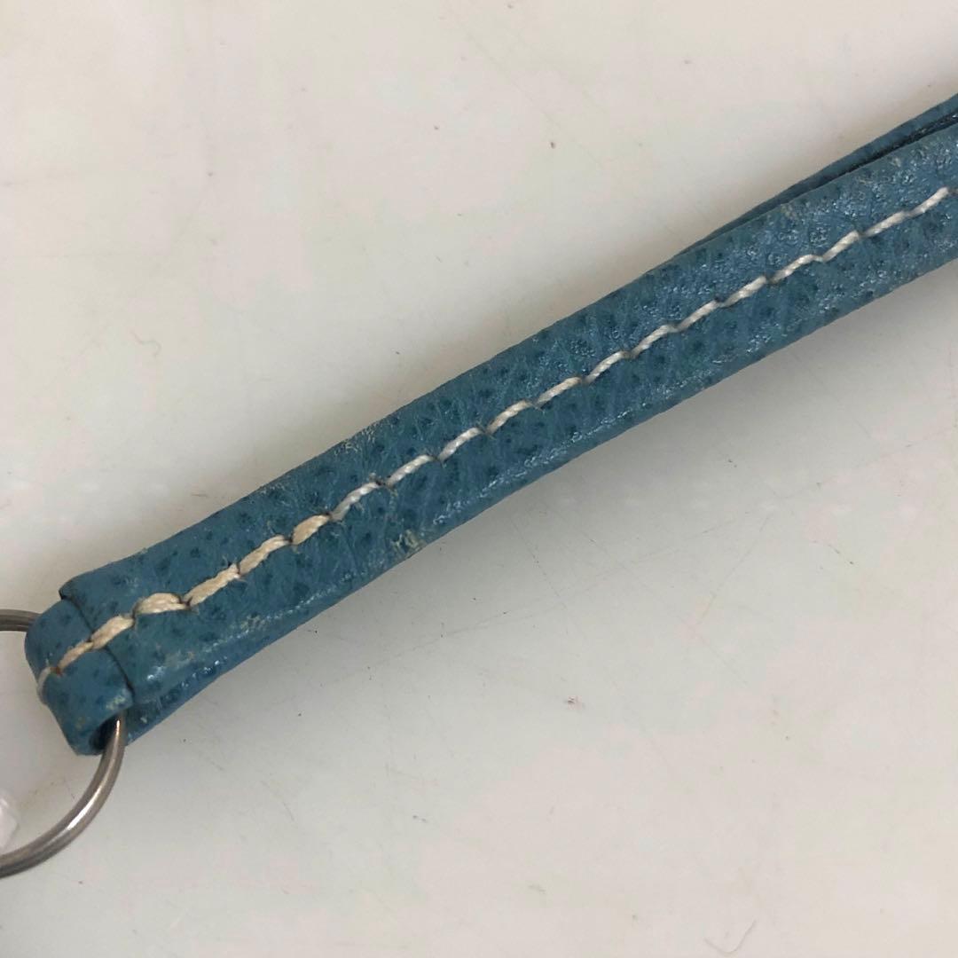 HERMES エルメス　犬笛　ドッグホイッスル　ブルージーン