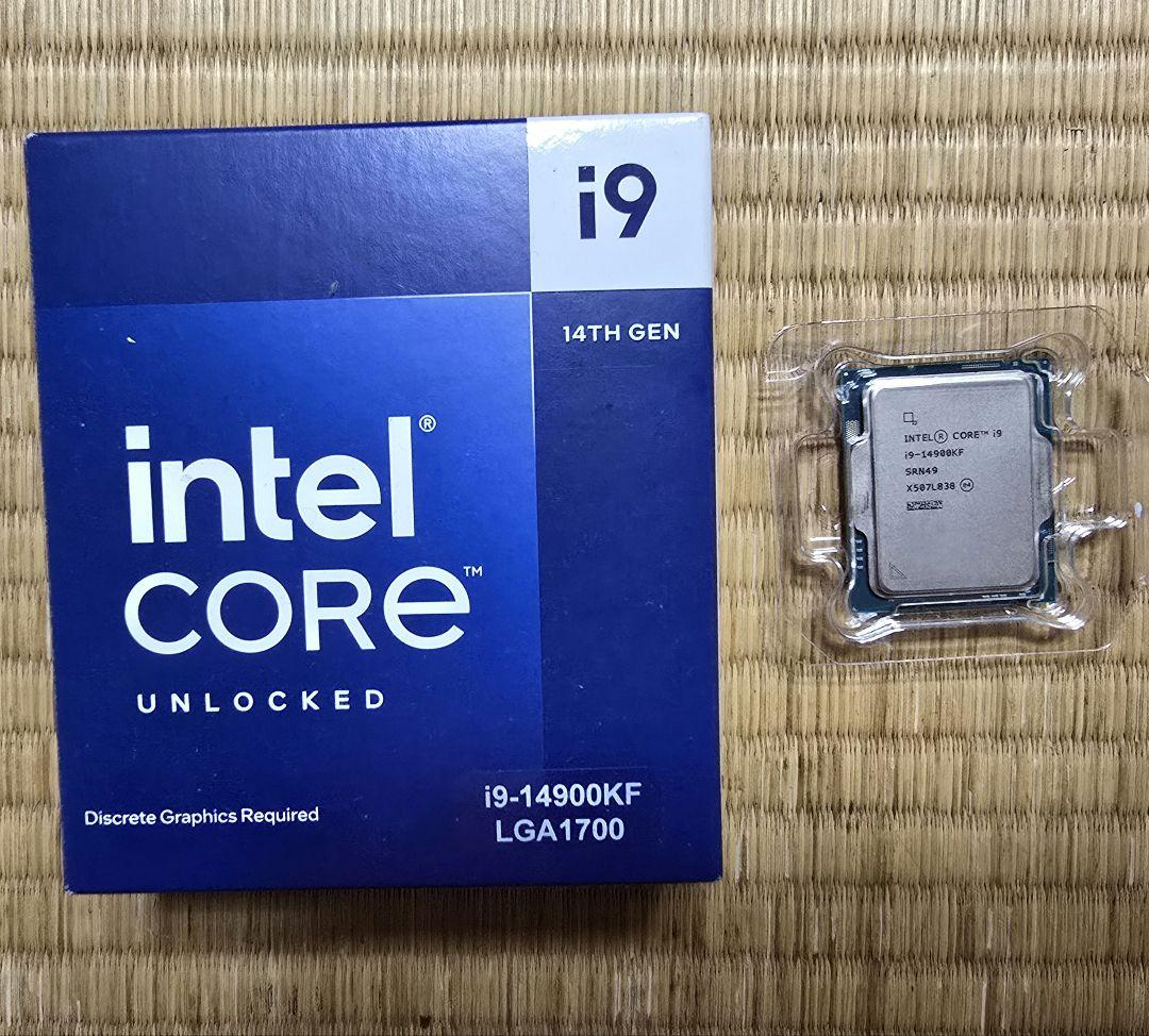 動作確認済み Intel Core i9-14900KF CPU