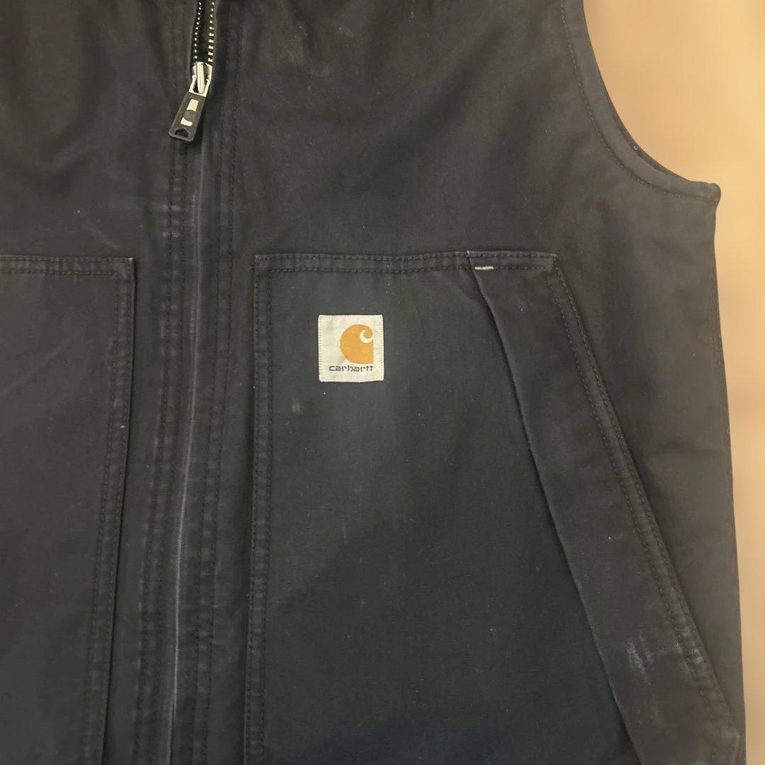 (値下げ可)carhartt ダック生地　ベスト　Mサイズ