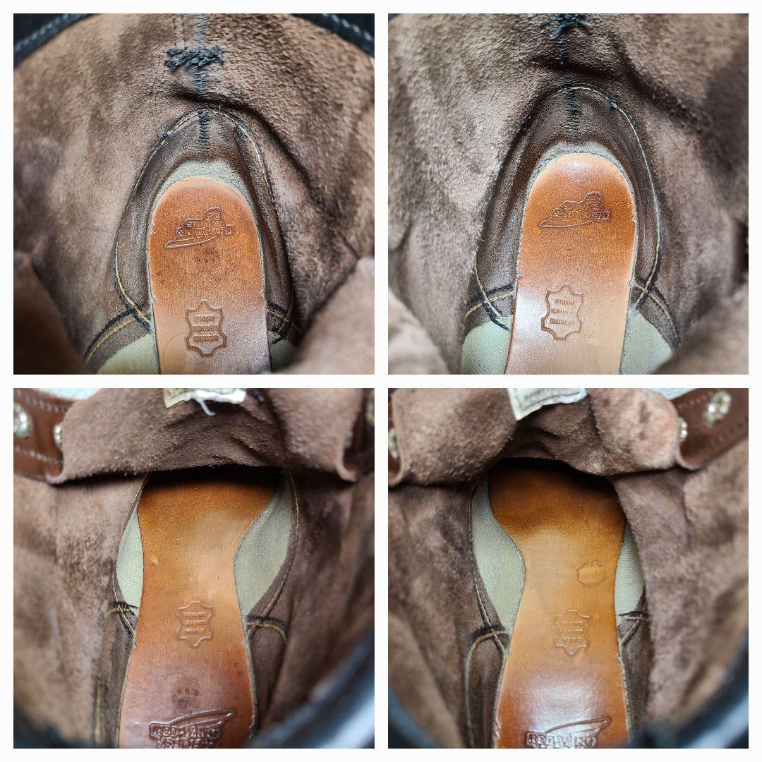 【RED WING】レッドウイング　2933　09年製ラインマン　ブラウン