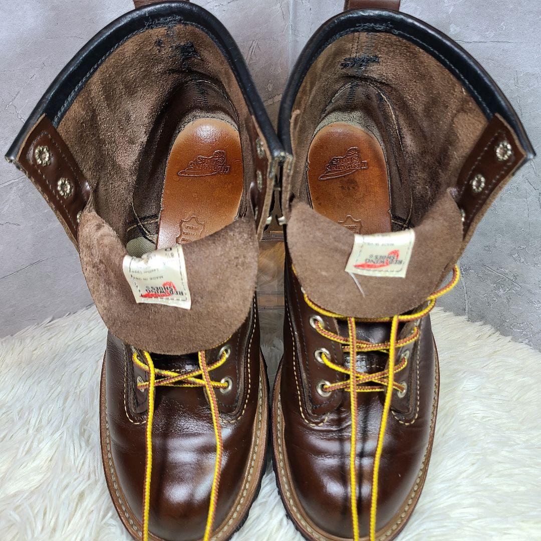 【RED WING】レッドウイング　2933　09年製ラインマン　ブラウン