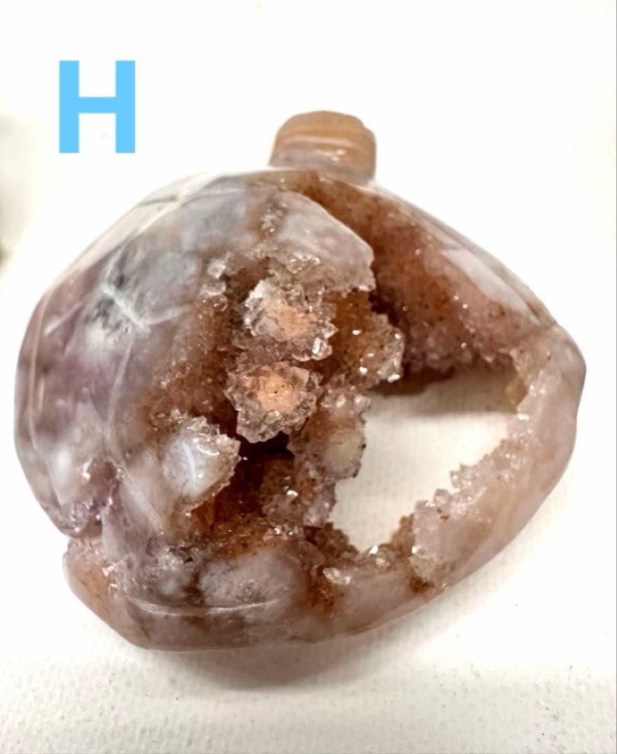 SALE. 一律6000円　ピンクアメジスト　カメ　タートル　天然石　開運