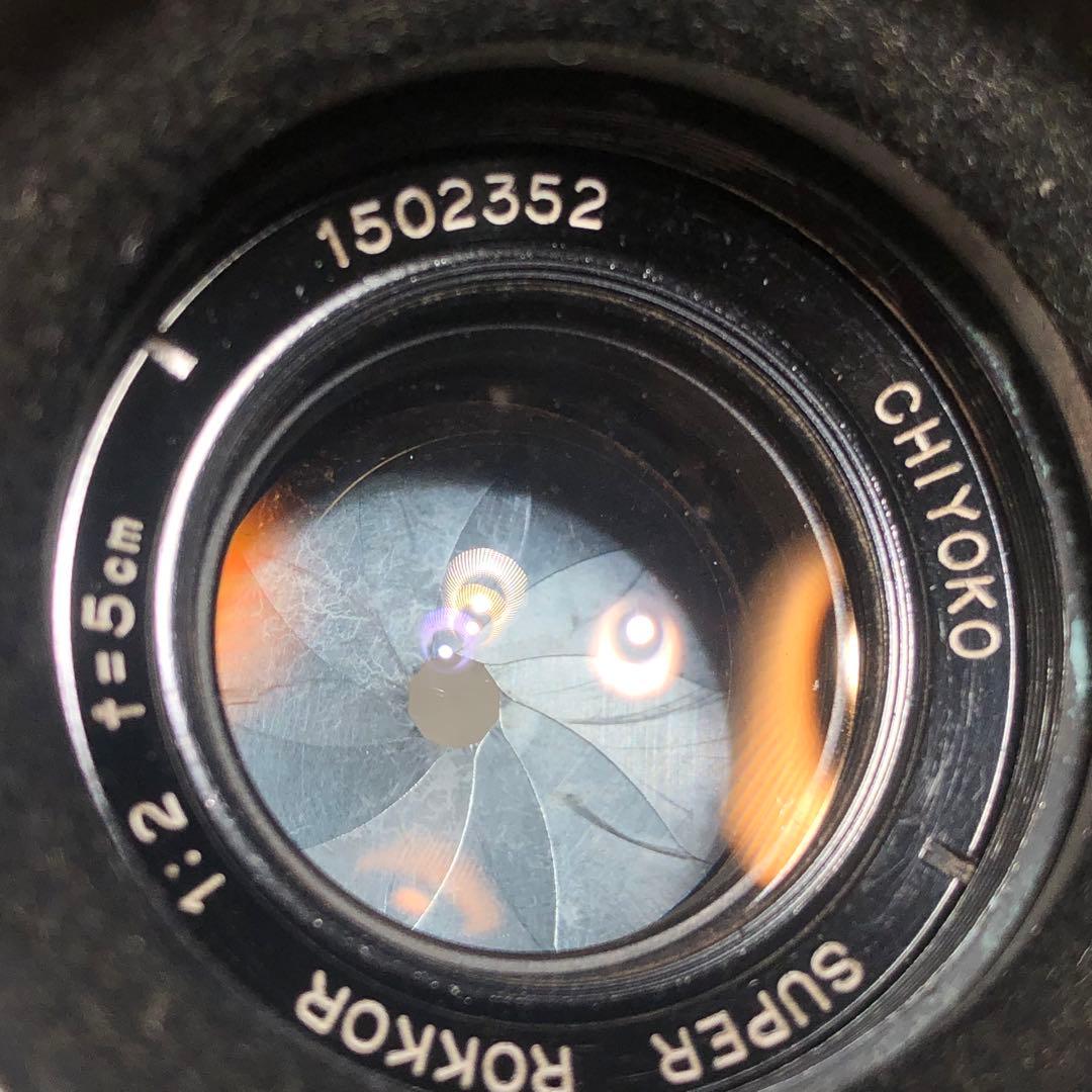 ケース付MINOLTA SUPERA ROKKOR CHIYOKO 5cm f2