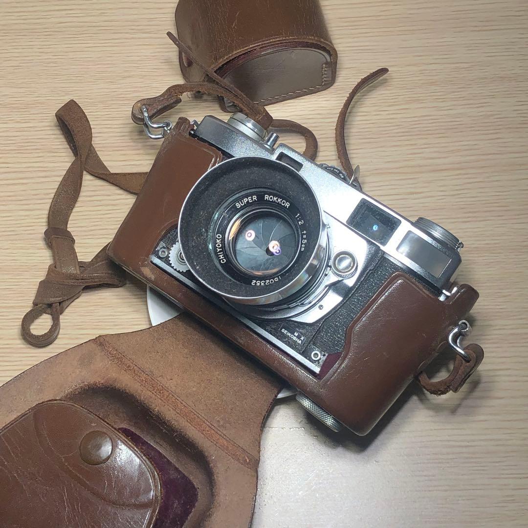 ケース付MINOLTA SUPERA ROKKOR CHIYOKO 5cm f2