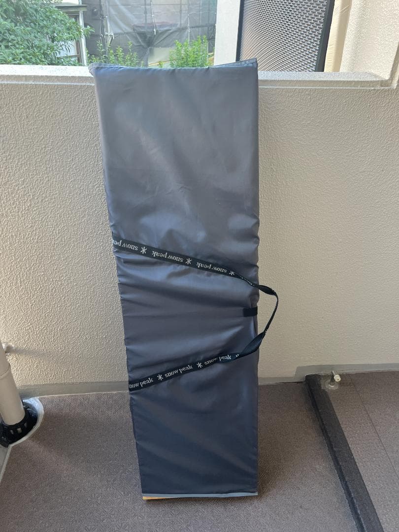 （美品）ワンアクションテーブルロング竹 　LV-015TR