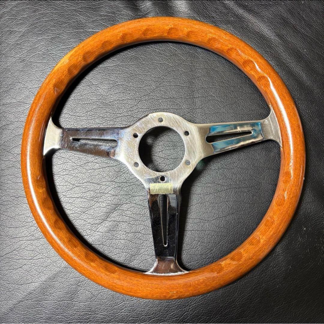 Payton ペイトン 汎用 ウッド ステアリング ハンドル 35cm