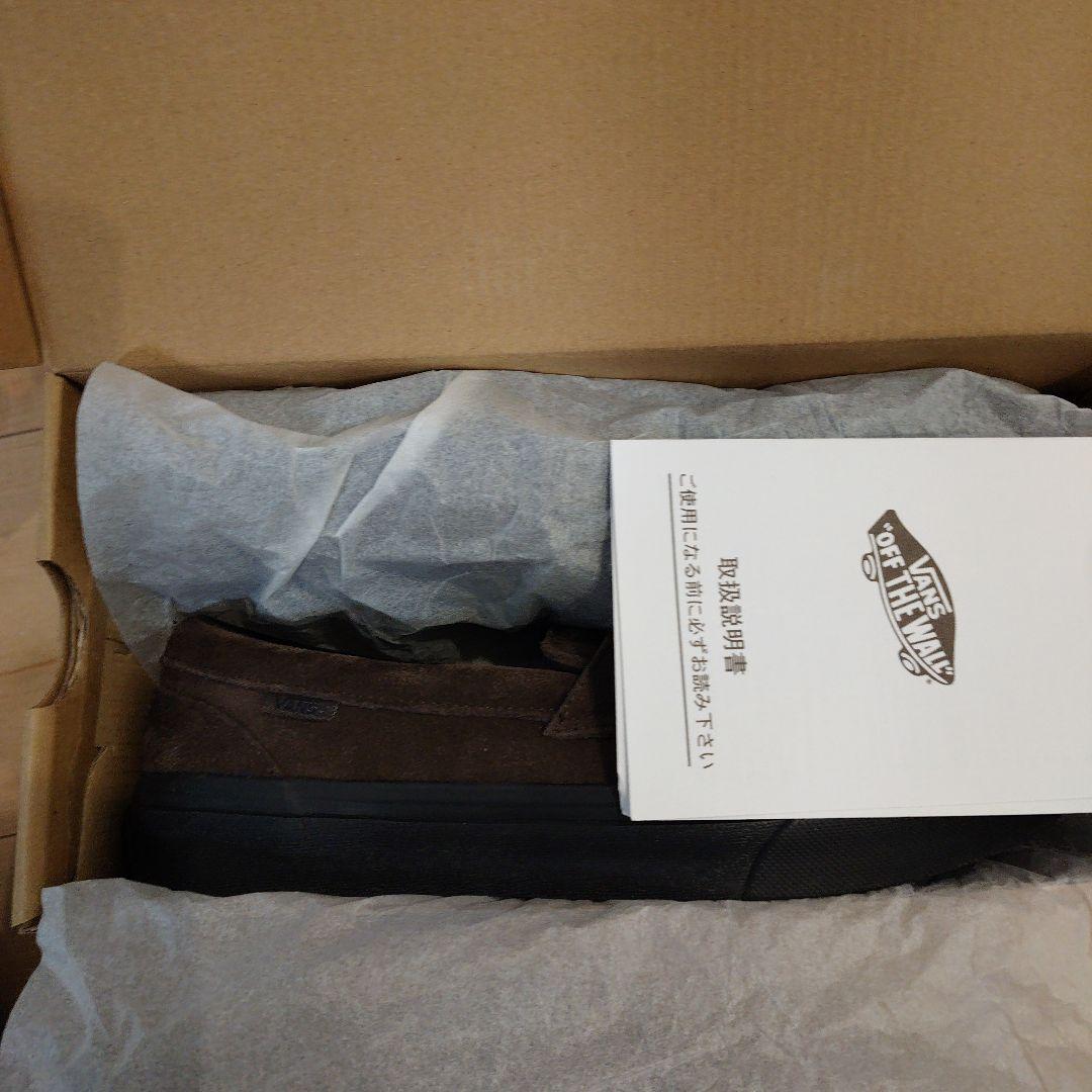 着用3回！VANS ブラウン スエード ローファー