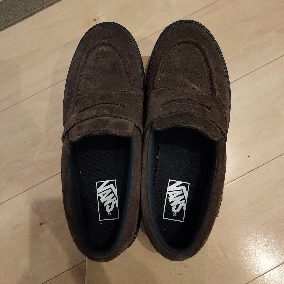 着用3回！VANS ブラウン スエード ローファー