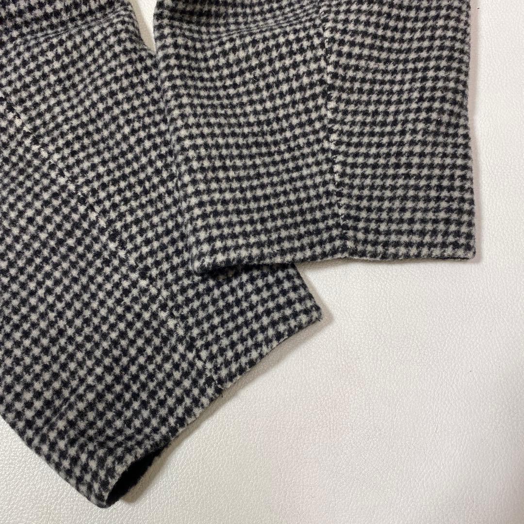 美品 DoCLASSE ダブルフェイスウール・ステンカラーコート 15