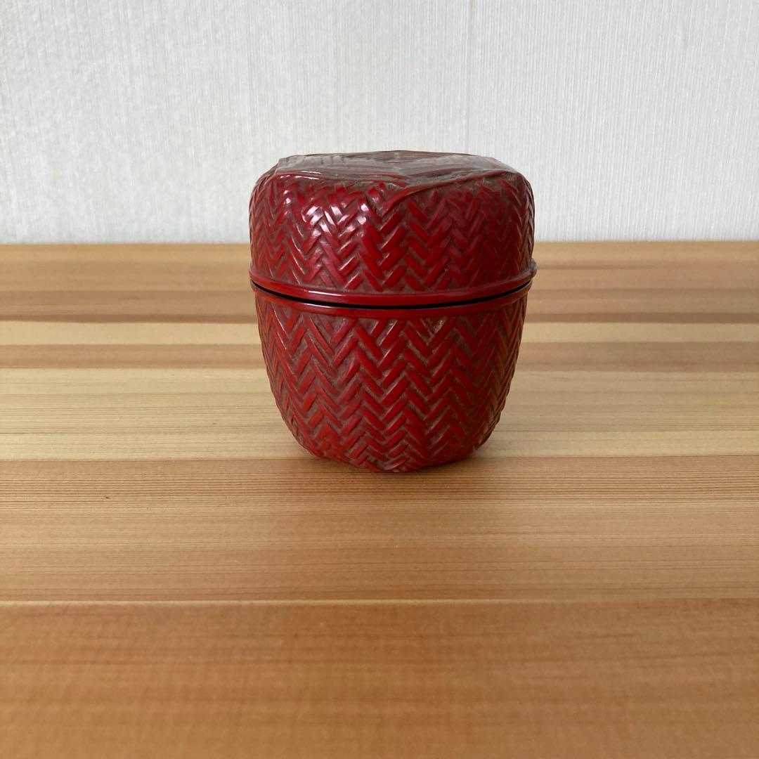 茶道　茶道具　中棗