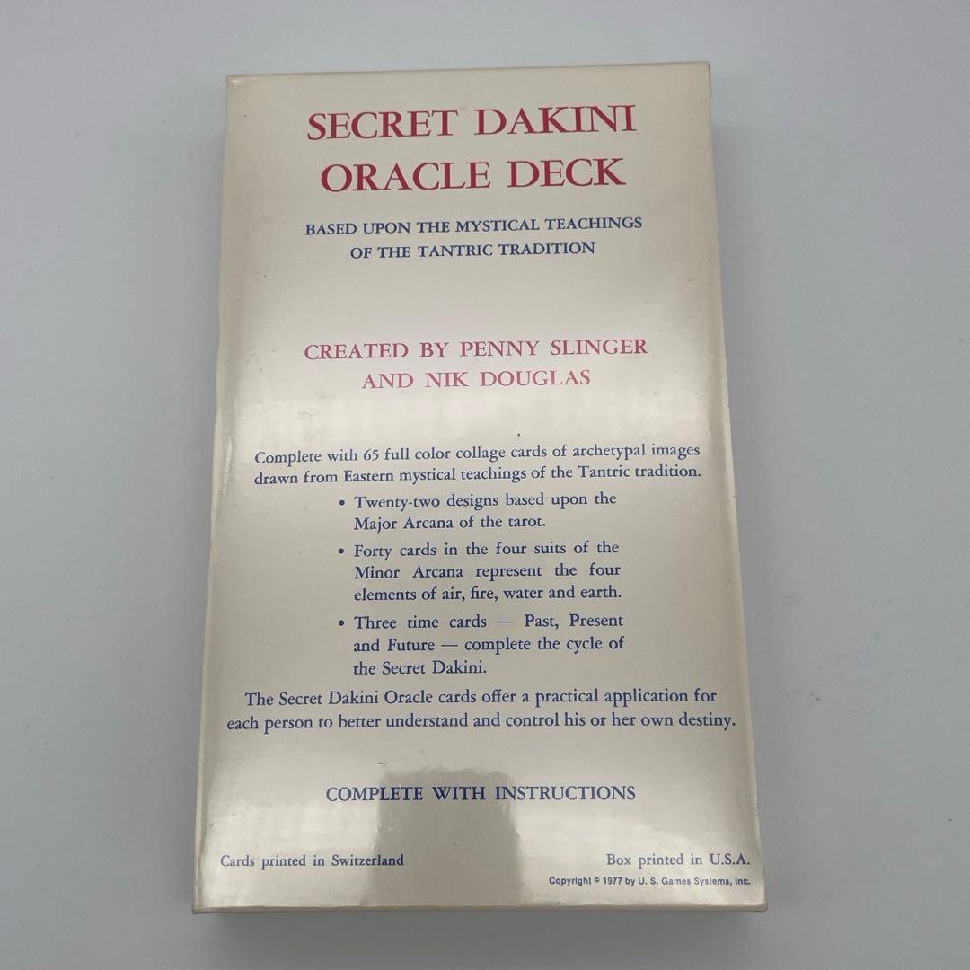 オラクルカード シークレット ダキニ オラクル デッキ タントラ占い