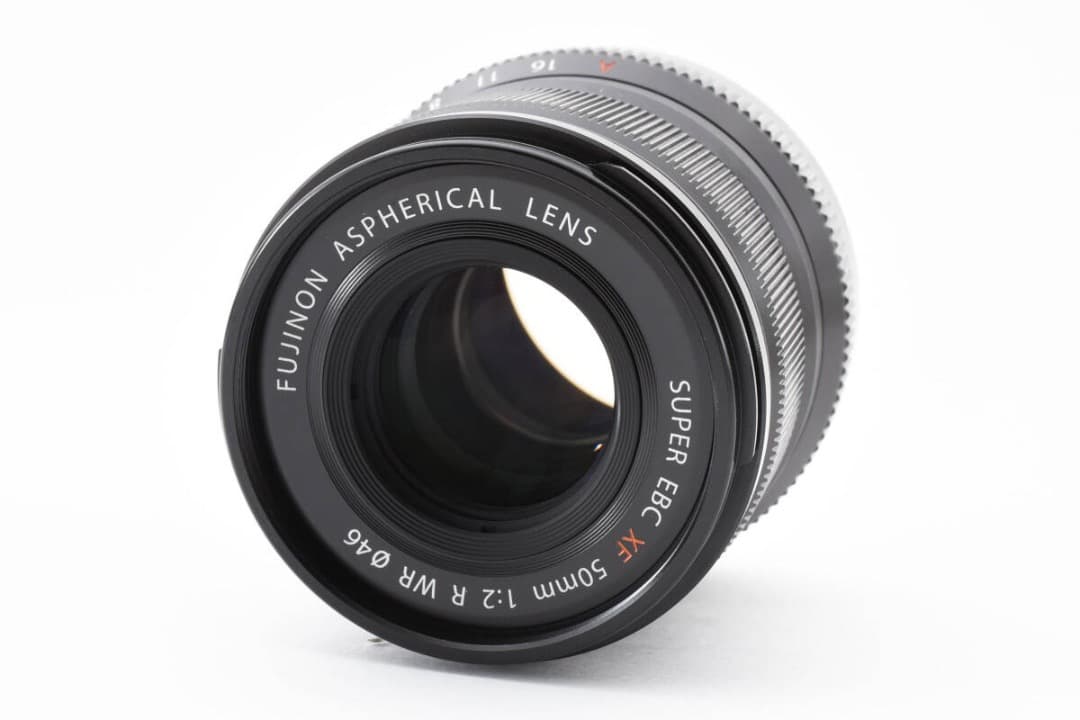 美品 富士フイルム FUJIFILM XF50mm F2 R WR おまけ