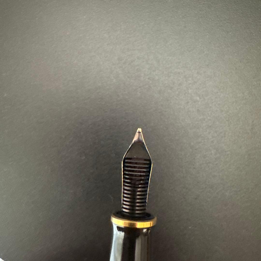 ペリカン　万年筆　青軸