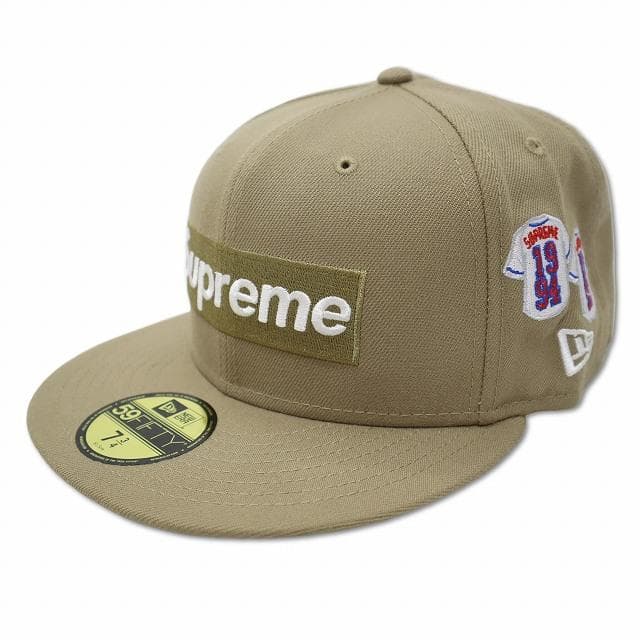 SUPREME Jerseys Box Logo New Era キャップ
