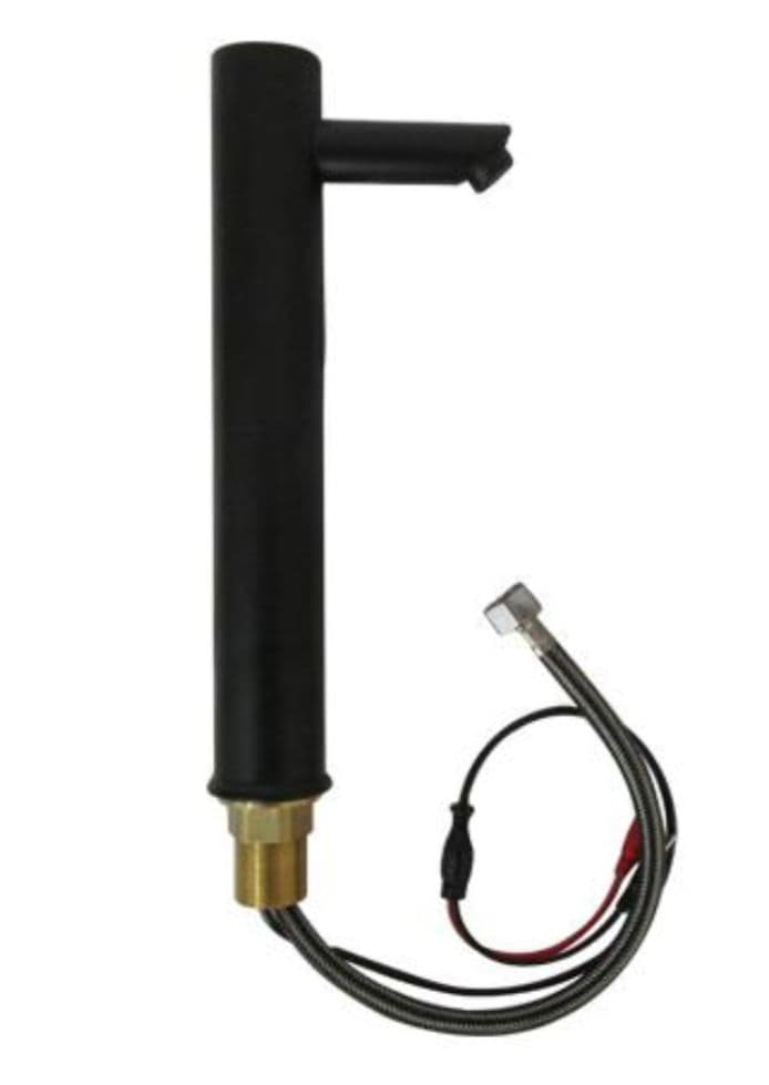 センサー水栓 ブラック 電池式 自動水栓