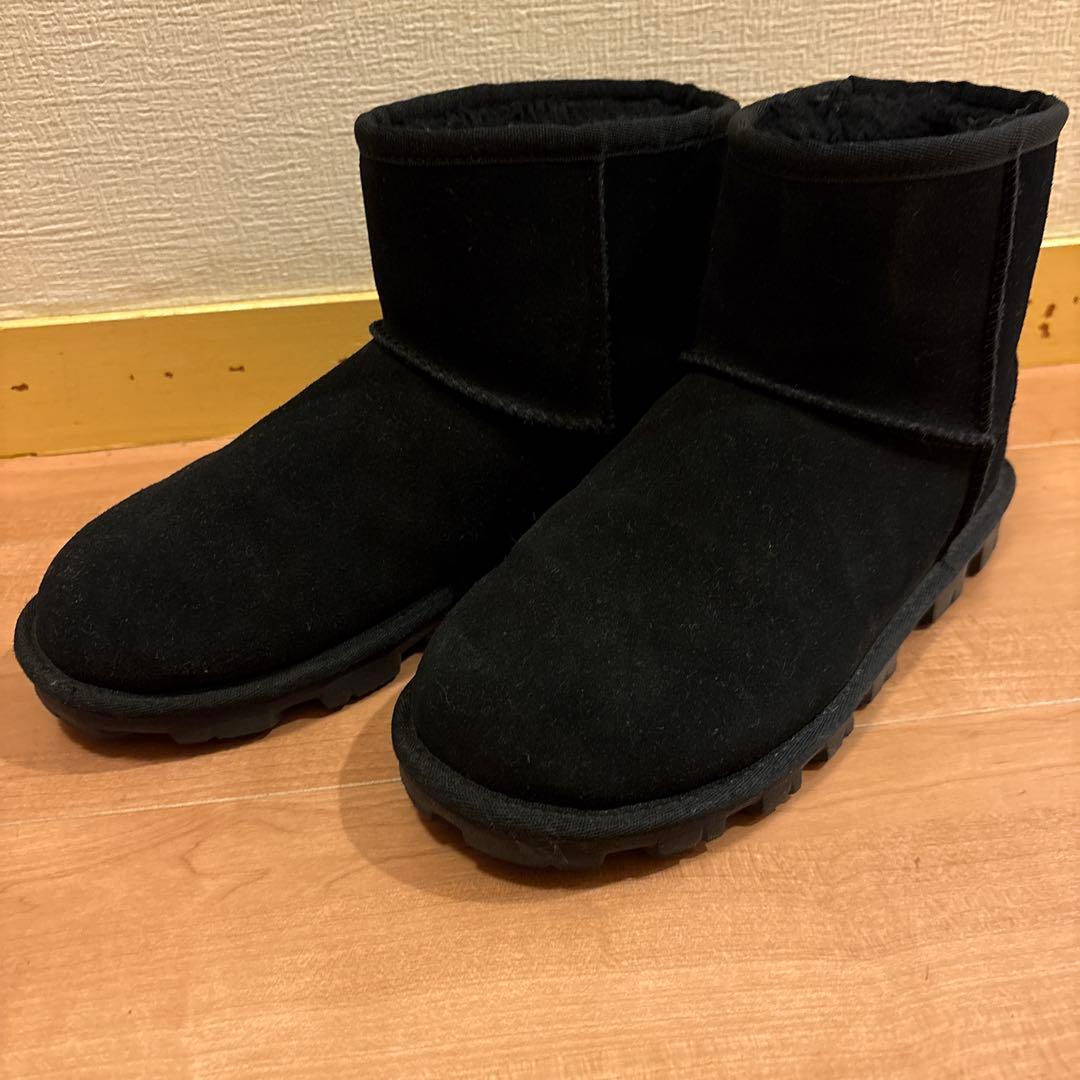 UGG ブラック ムートンブーツ　23センチ