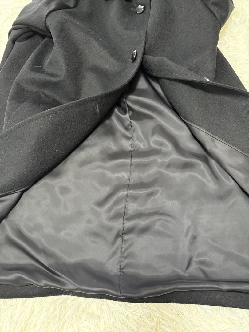 【新品未使用】オンワード樫山　定価5万円最高級カシミヤ使用コートM〜L