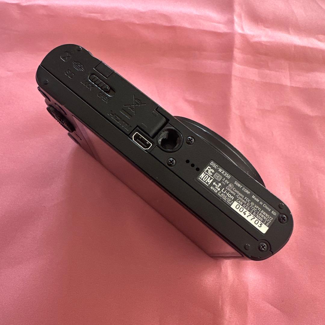 【ジャンク品】SONY Cyber-shot DSC-WX350　ブラック