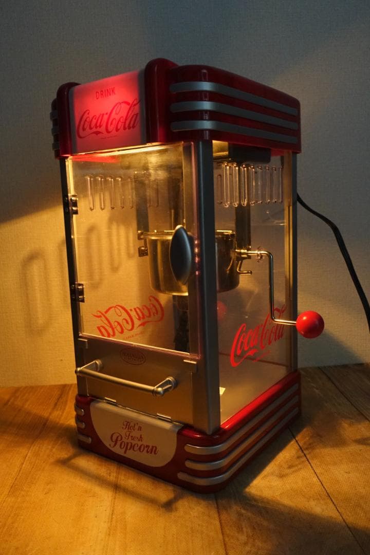 コカコーラ ポップコーンメーカー Coca Cola 製造機 ノスタルジア