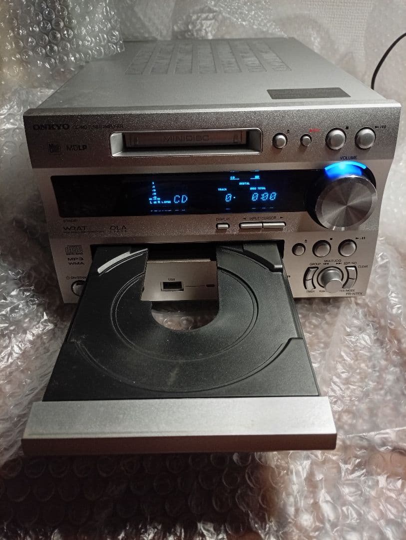 【純正リモコン付】ONKYO FR-N7FX CD、MD/USB動作確認済