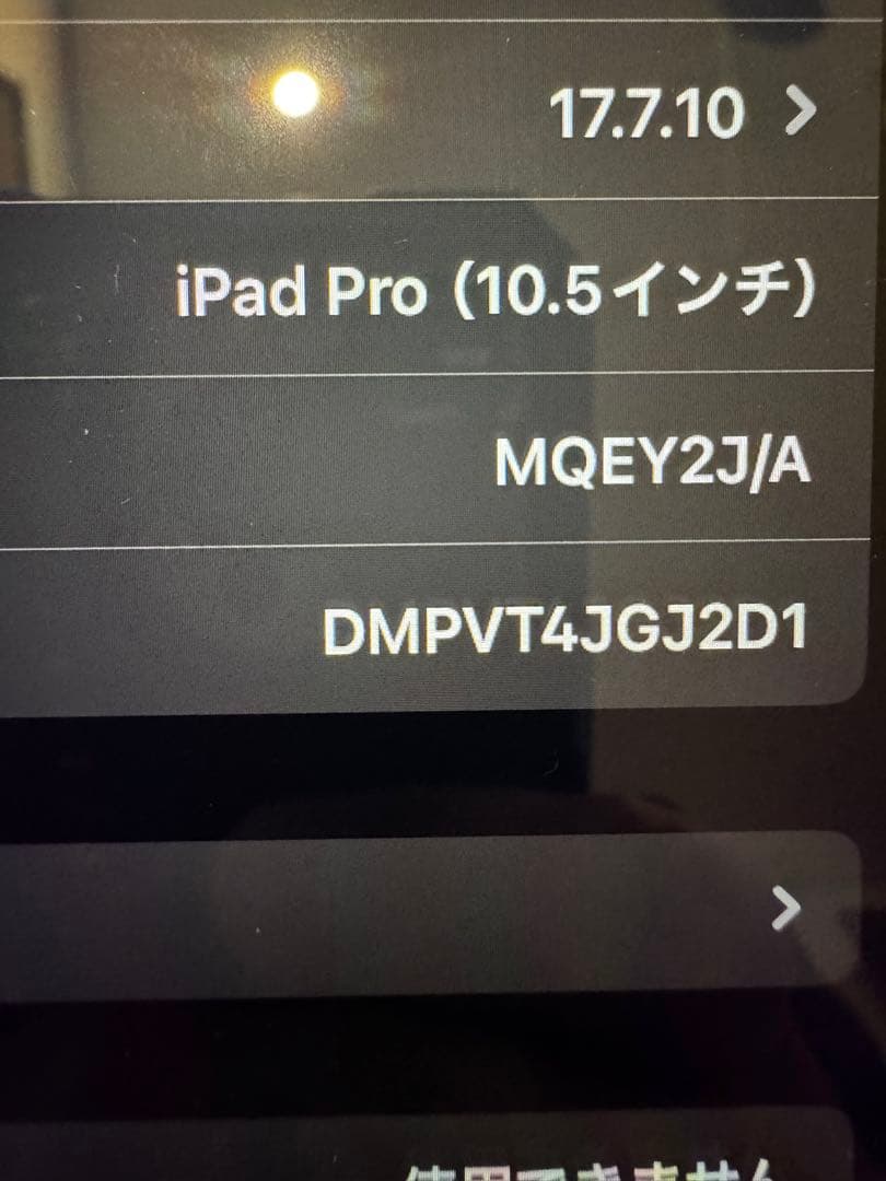 iPad Pro 10.5 Wi-Fi + Cellular 64GB グレー