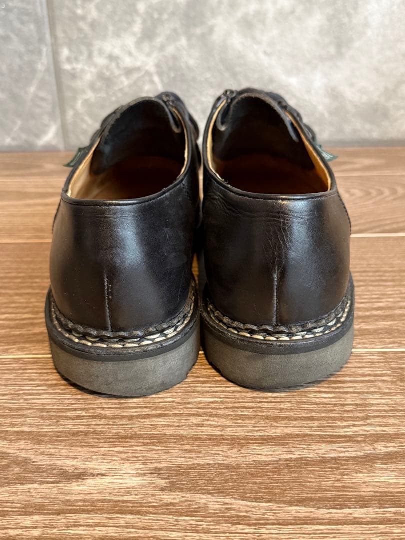 Paraboot ミカエル　ブラック モカシン 靴