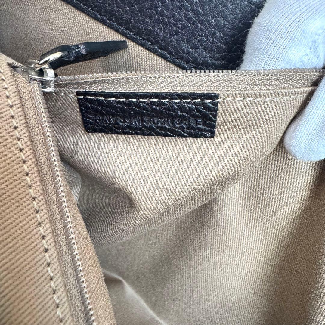 【値引不可】カルティエ　サントス　ビジネスバッグ　レザー　ダークブラウン