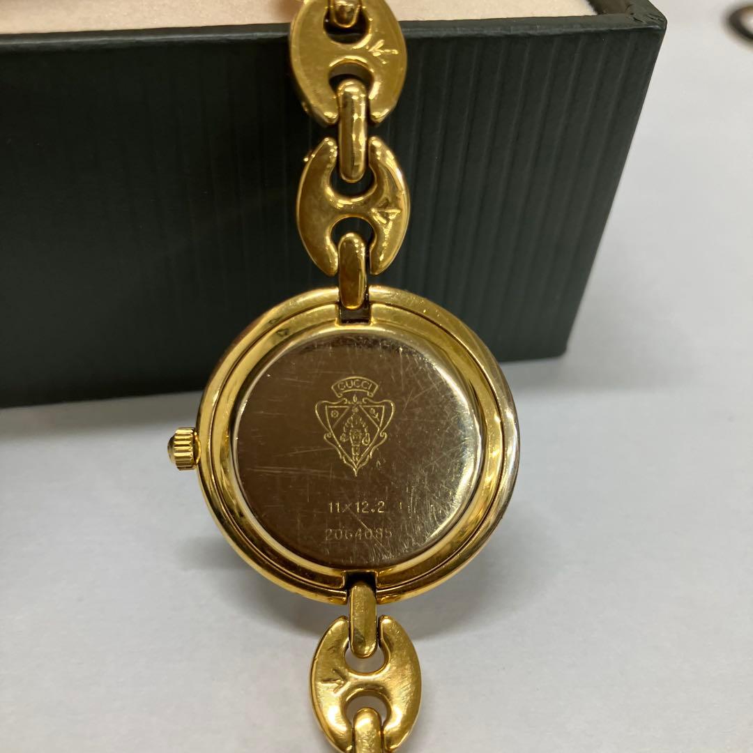 メ19 【GUCCI】　チェンジベゼル　レディース腕時計