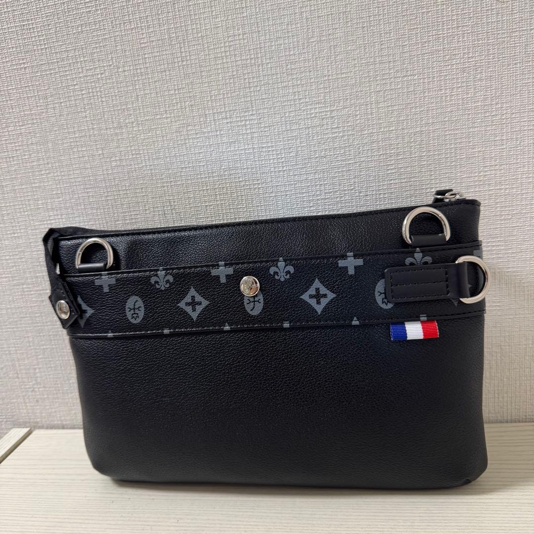 【新品】カステルバジャック 2way サコッシュ　サシャ 黒　ショルダーバッグ