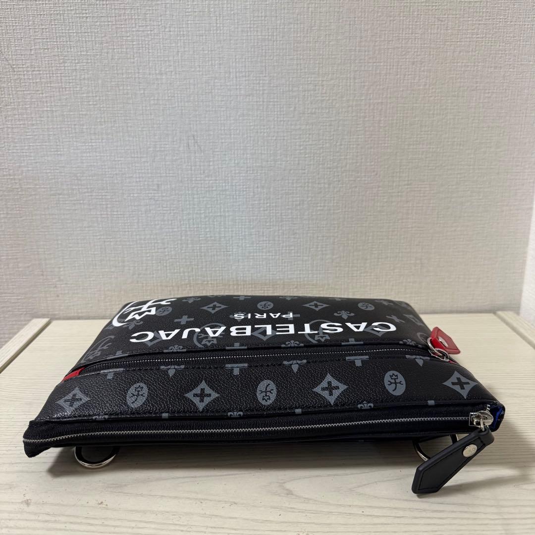 【新品】カステルバジャック 2way サコッシュ　サシャ 黒　ショルダーバッグ