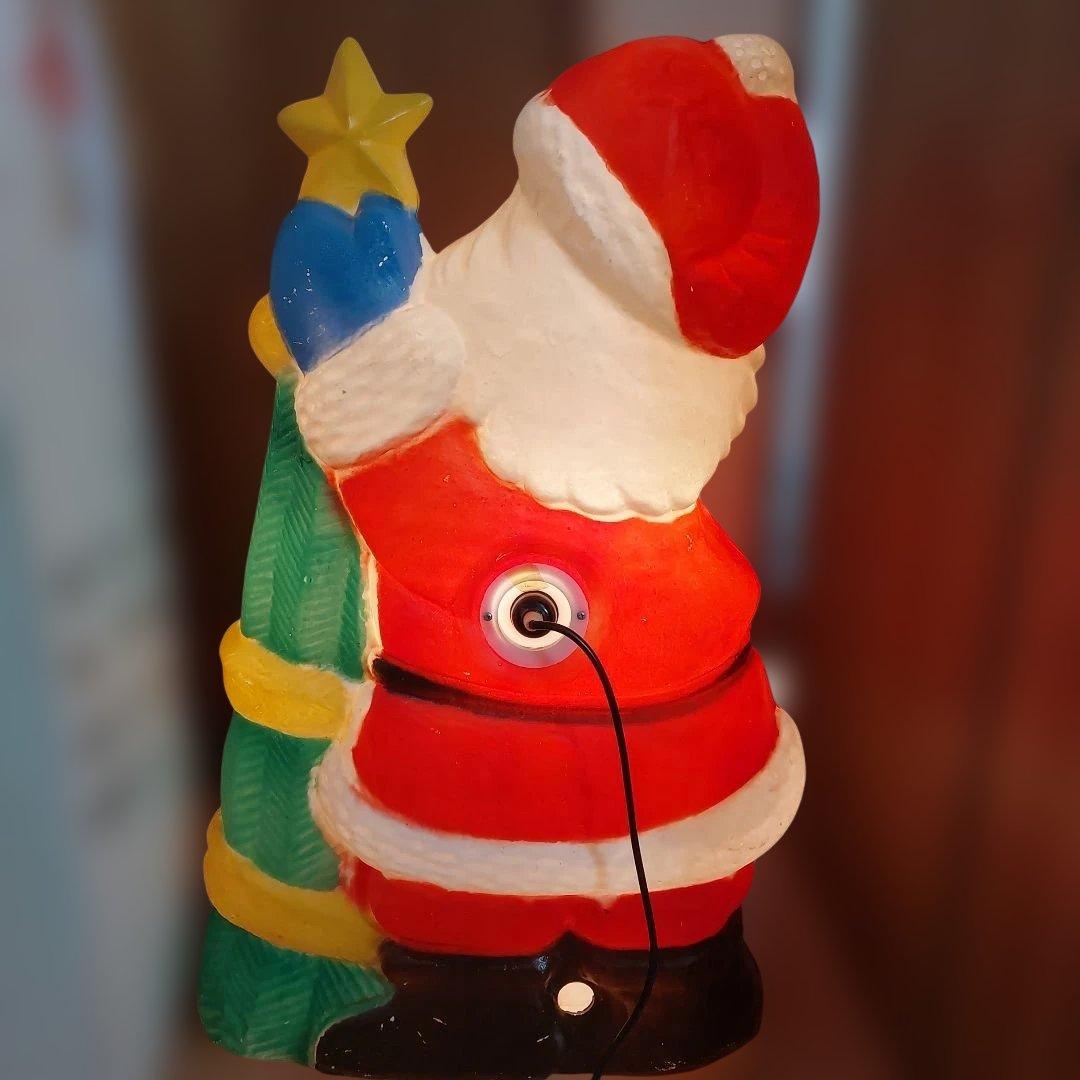 サンタクロース　イルミネーション