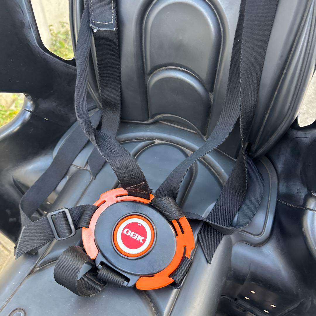 電動アシスト自転車 チャイルドシート付き 充電器あり　後輪タイヤパンク