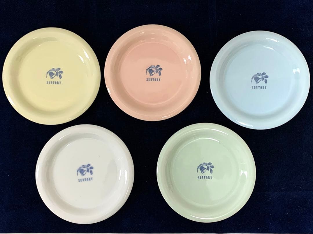 サントリー ブランデー エクストラ【クリスマスベアボトル】グラス&プレートセット