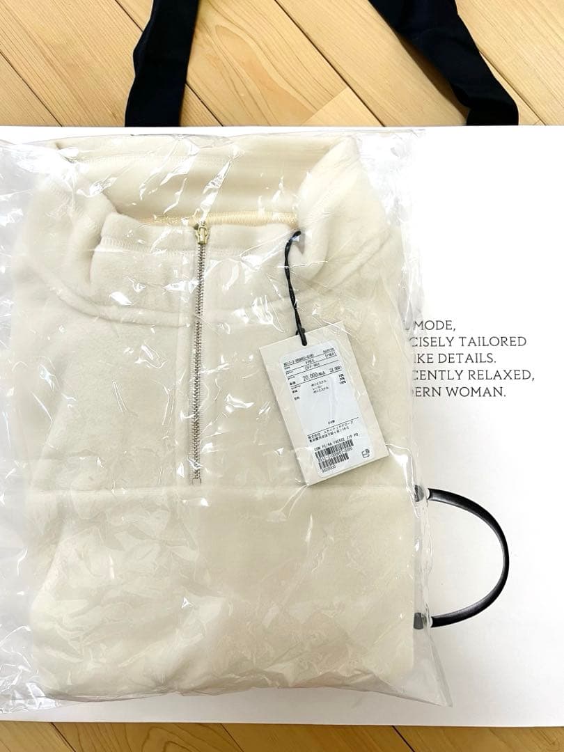 【新品未使用タグ付き】CONTE コンテ　ハーフジップ フリース トレーナー