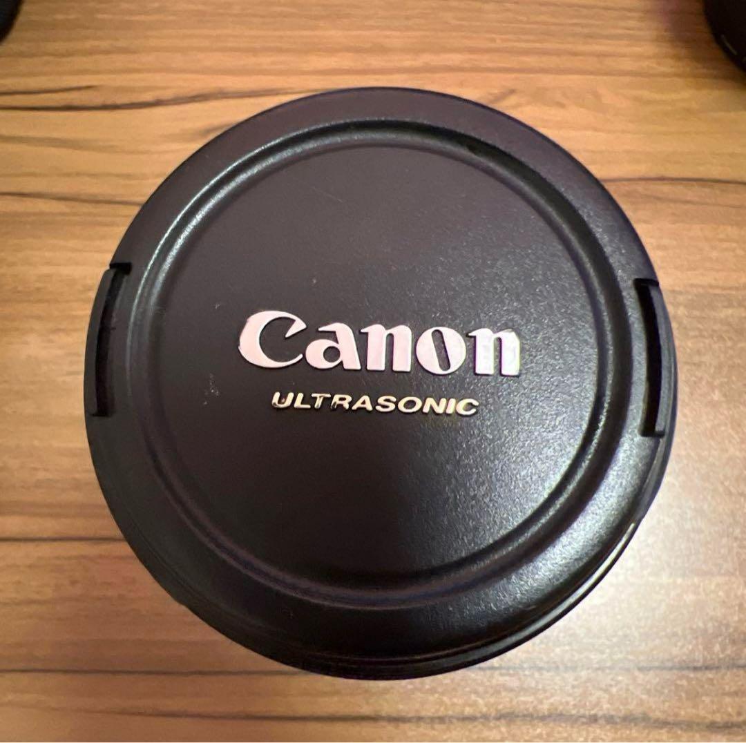 Canon EF 70-200mm f/4L USM、三脚マウント&フード付き