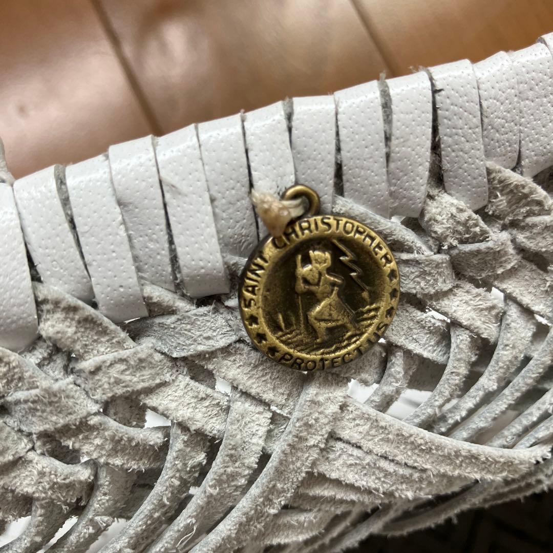 ドラゴン dragon メッシュバッグ ホワイト hug o war レザー